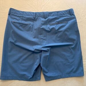 NWOT Tommy Bahama Men's Slate Blue Flat Front Performance Shorts 42